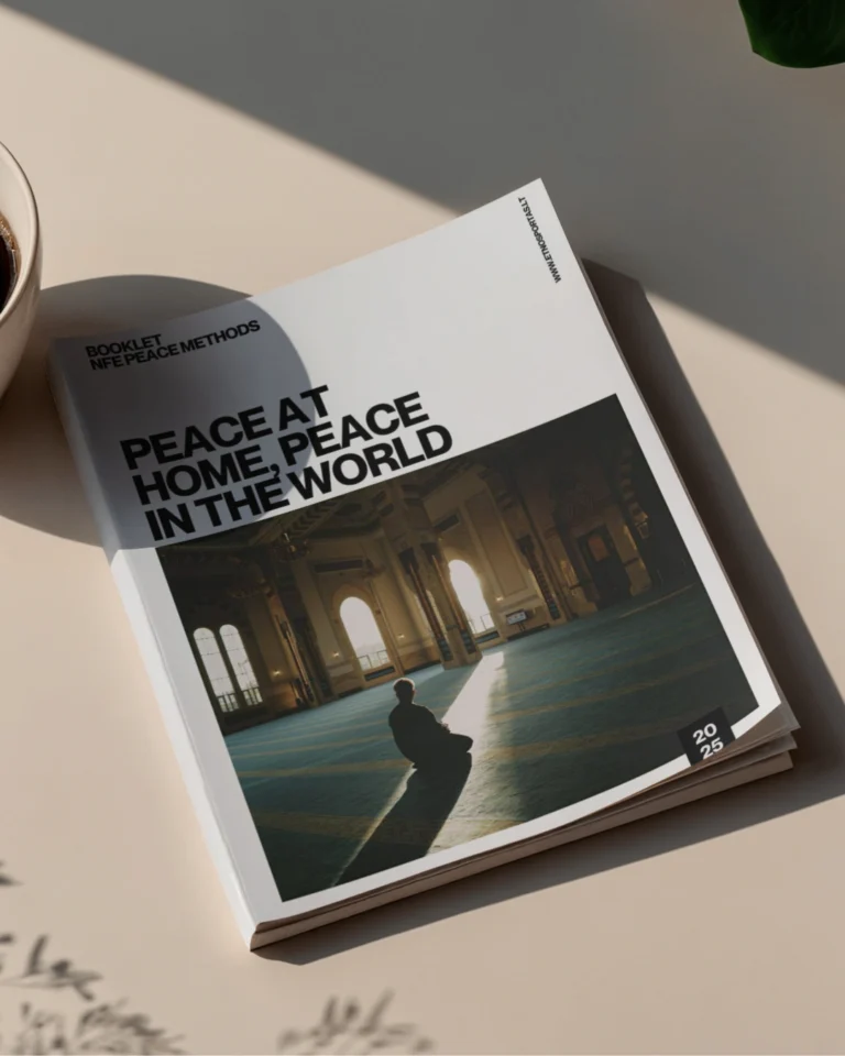 PEACE AT HOME PEACE IN THE WORLD